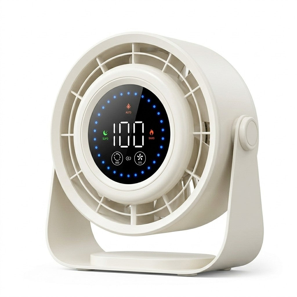 Smart display Desktop Fan