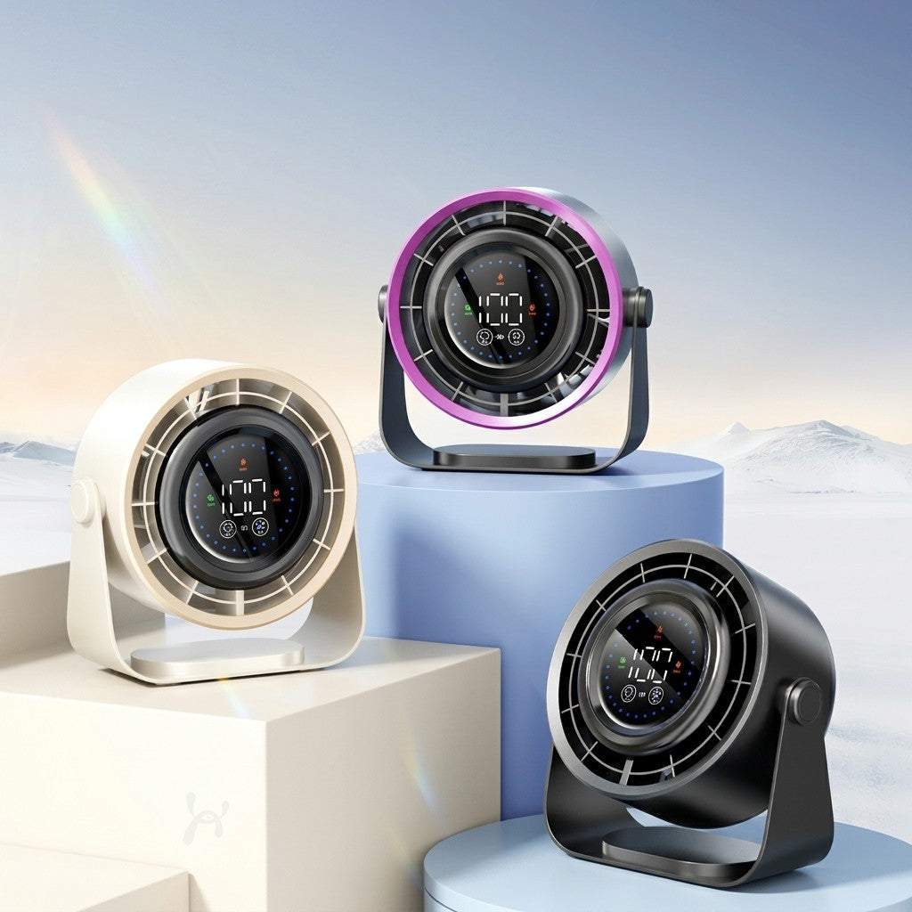 Smart display Desktop Fan